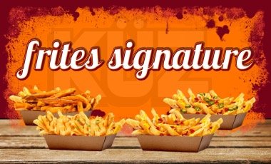 Frites maison cheddar Caen et Colombelles